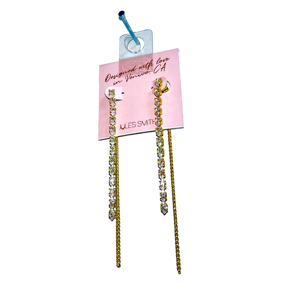 NWT Jules Smith Double Cascade Drop Earrings - Picture 2 of 4
